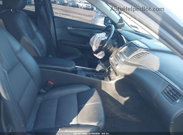 2G11Z5S37K9120989 2019 CHEVROLET IMPALA Gray Вид салону спереду