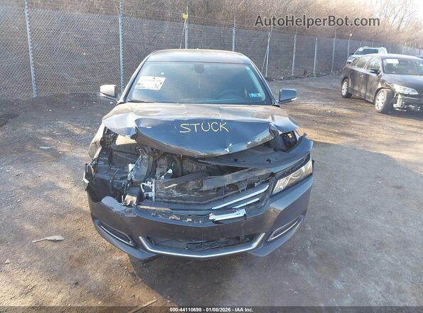 2G11Z5S37K9120989 2019 CHEVROLET IMPALA Gray Вид щитка приладів