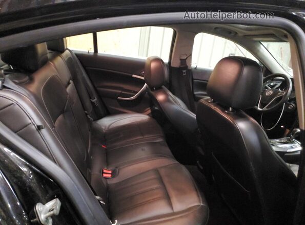 2G4GK5EX0G9113731 2016 BUICK REGAL Black Rear interior view