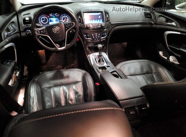 2G4GK5EX0G9113731 2016 BUICK REGAL Black Dashboard view