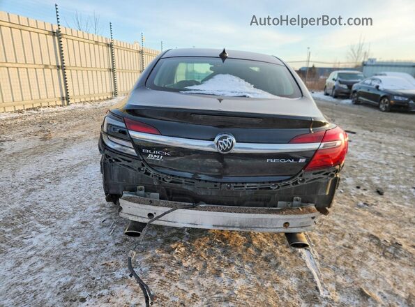 2G4GK5EX0G9113731 2016 BUICK REGAL Black Rear view
