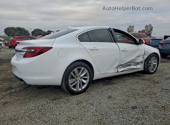 2G4GK5EX1G9161982 2016 BUICK REGAL White Trasero derecho