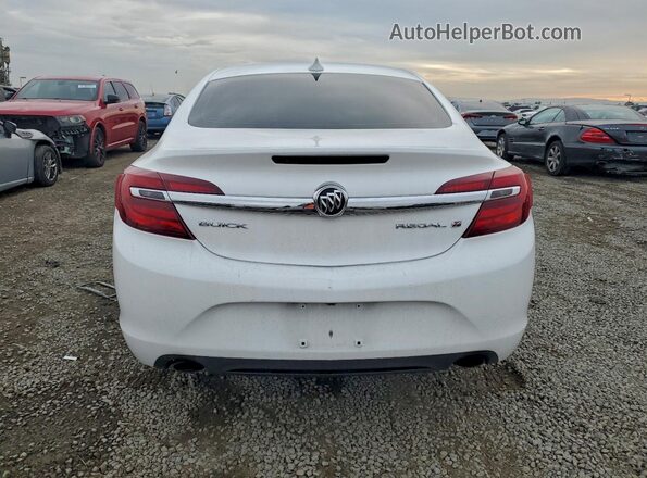 2G4GK5EX1G9161982 2016 BUICK REGAL White Vista trasera
