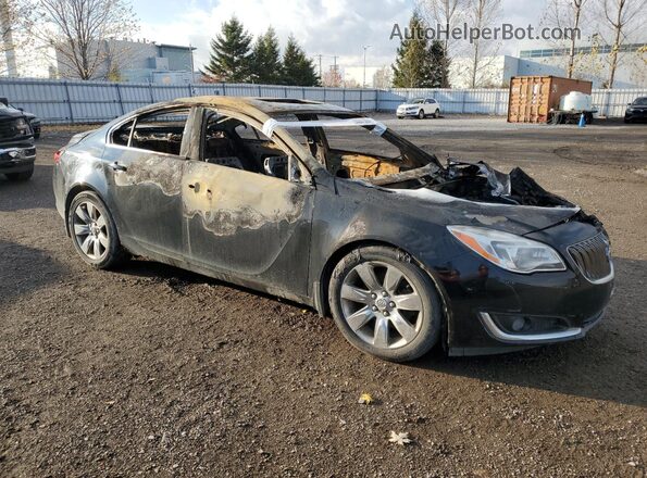 2G4GS5GX5G9185134 2016 BUICK REGAL Пожар Передняя правая четверть