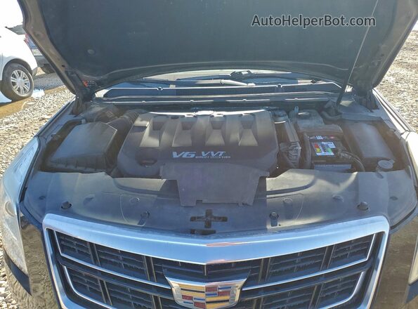 2G61M5S36H9157100 2017 CADILLAC XTS Черный Вид задней части салона