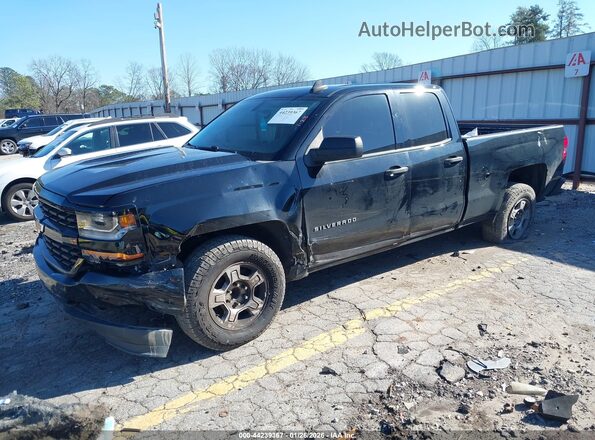 2GCRCMEC8K1243622 2019 CHEVROLET SILVERADO Black წინა მარცხენა ხედი სამი მეოთხედიდან