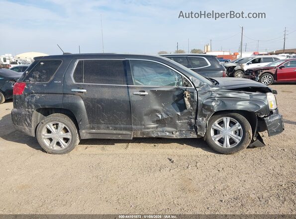 2GKALMEK3H6250658 2017 GMC TERRAIN Black უკანა სალონის ხედი