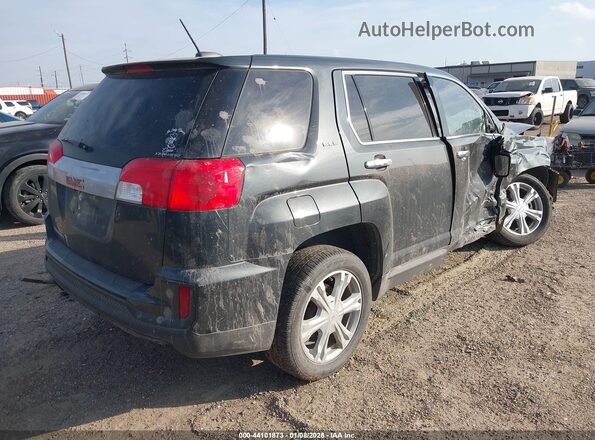 2GKALMEK3H6250658 2017 GMC TERRAIN Black უკანა მარჯვენა