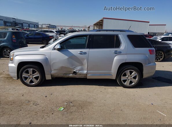 2GKALREK5G6316025 2016 GMC TERRAIN Silver Widok wnętrza 360 stopni