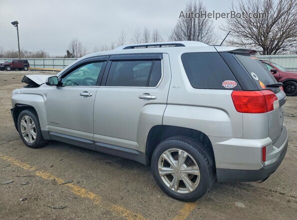2GKFLPE35G6129029 2016 GMC TERRAIN Silver Tył lewy