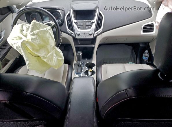 2GKFLUE39G6357257 2016 GMC TERRAIN White Widok deski rozdzielczej