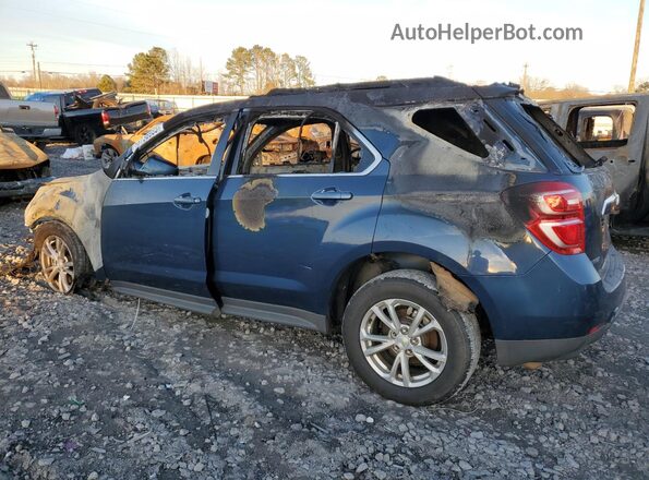 2GNALCEK1H6156632 2017 CHEVROLET EQUINOX Синий Задняя левая четверть
