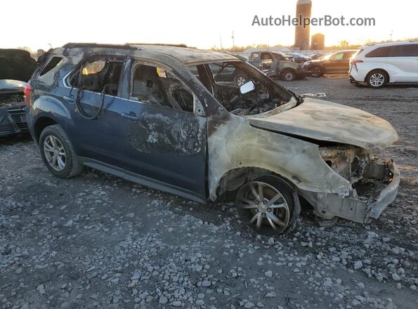 2GNALCEK1H6156632 2017 CHEVROLET EQUINOX Синий Передняя правая четверть