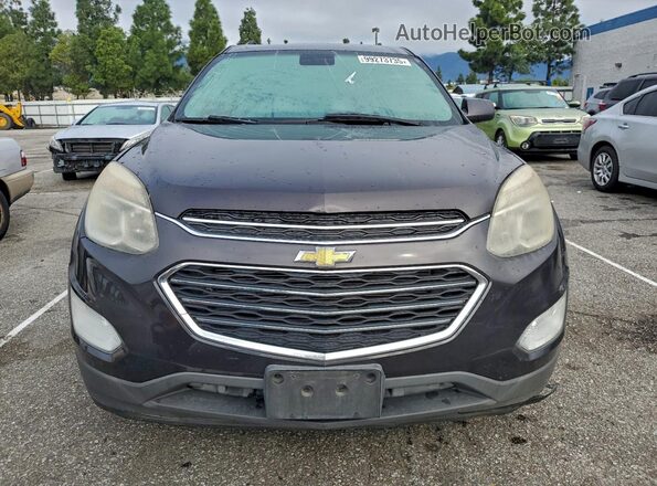 2GNALCEK2G6278494 2016 CHEVROLET EQUINOX Gray Widok z przodu
