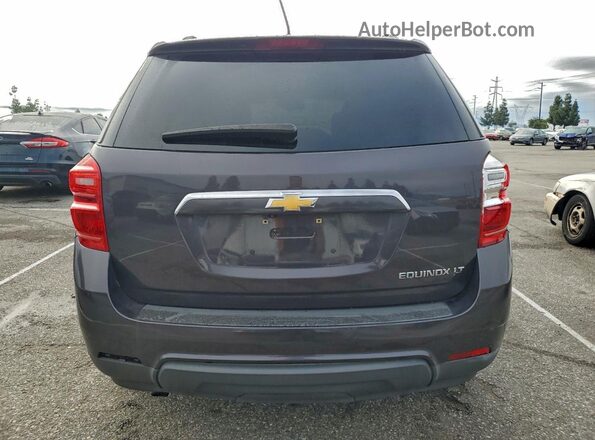 2GNALCEK2G6278494 2016 CHEVROLET EQUINOX Gray Widok z tyłu