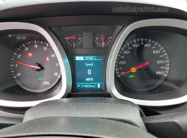 2GNALCEK4G1145913 2016 CHEVROLET EQUINOX Burgundy Vista del cuadro de instrumentos