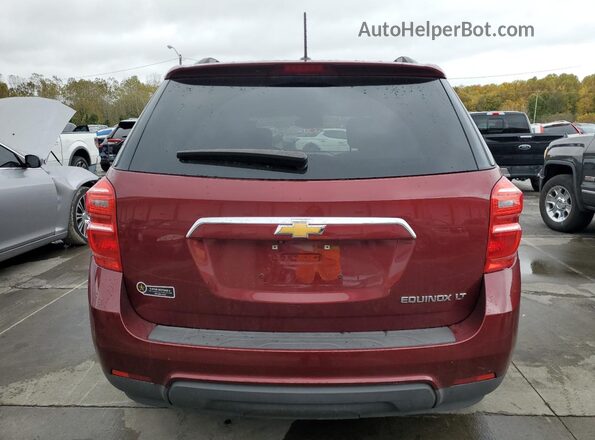 2GNALCEK4G1145913 2016 CHEVROLET EQUINOX Burgundy Vista trasera