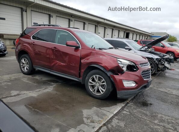 2GNALCEK4G1145913 2016 CHEVROLET EQUINOX Burgundy Delantero derecho