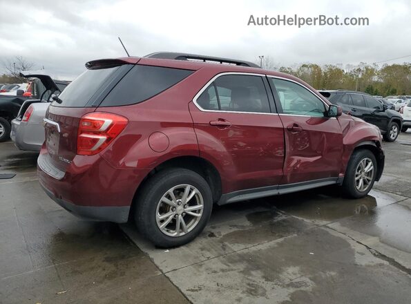 2GNALCEK4G1145913 2016 CHEVROLET EQUINOX Burgundy Trasero derecho
