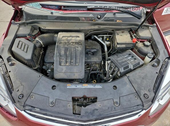 2GNALDEK6G1136071 2016 CHEVROLET EQUINOX Maroon უკანა სალონის ხედი