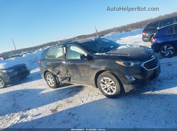 2GNAXHEVXJ6176802 2018 CHEVROLET EQUINOX Black 