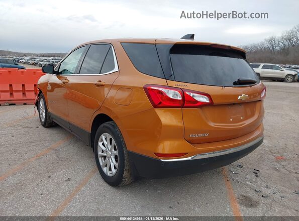 2GNAXJEV3J6300304 2018 CHEVROLET EQUINOX Оранжевый Задняя левая четверть