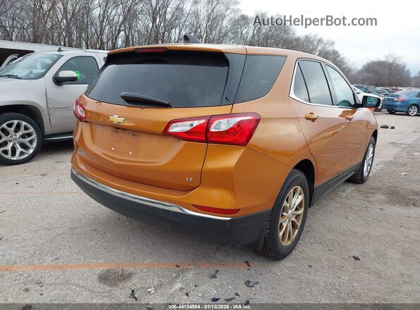 2GNAXJEV3J6300304 2018 CHEVROLET EQUINOX Оранжевый Задняя правая четверть