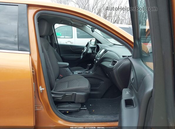 2GNAXJEV3J6300304 2018 CHEVROLET EQUINOX Оранжевый Вид салона спереди