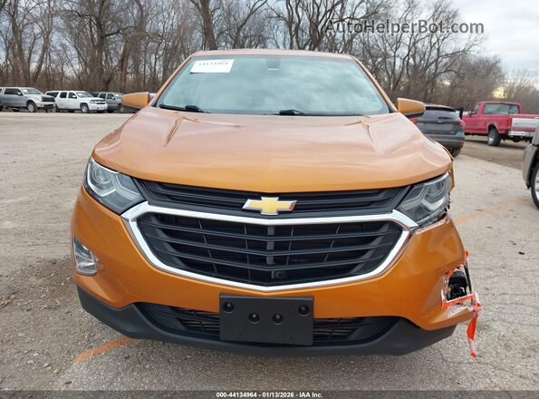 2GNAXJEV3J6300304 2018 CHEVROLET EQUINOX Оранжевый Вид щитка приборов