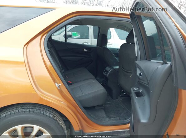 2GNAXJEV3J6300304 2018 CHEVROLET EQUINOX Оранжевый Вид наклейки с VIN-кодом
