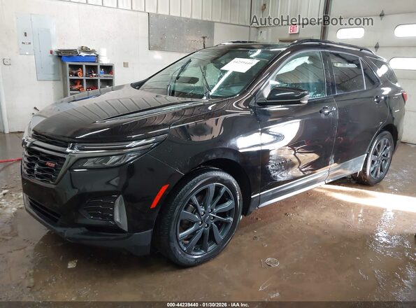 2GNAXMEV7N6131847 2022 CHEVROLET EQUINOX Black Front left
