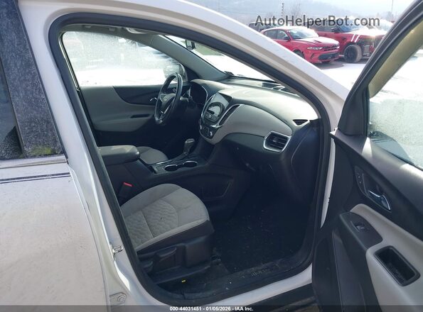 2GNAXTEX4J6209197 2018 CHEVROLET EQUINOX White Widok wnętrza z przodu