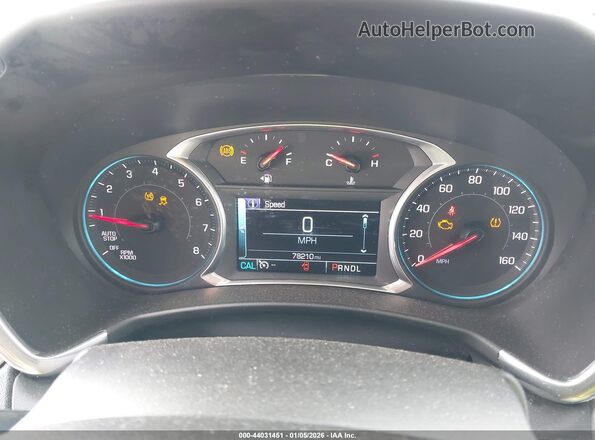 2GNAXTEX4J6209197 2018 CHEVROLET EQUINOX White Widok tylnych siedzeń
