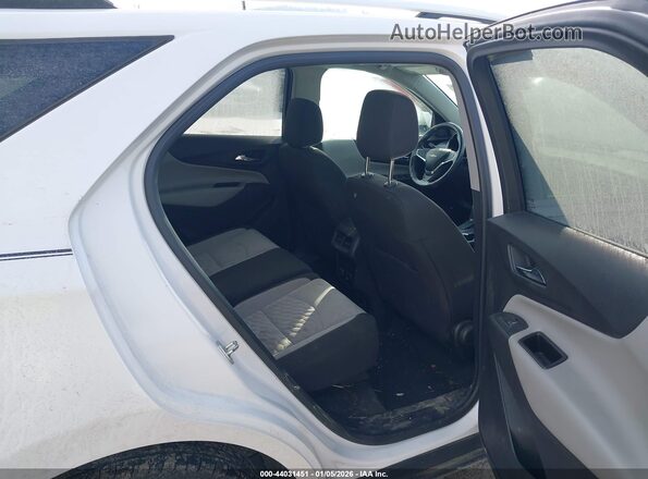 2GNAXTEX4J6209197 2018 CHEVROLET EQUINOX White Widok naklejki z numerem VIN
