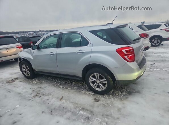 2GNFLEEK7G6265337 2016 CHEVROLET EQUINOX Серебряный Задняя левая четверть
