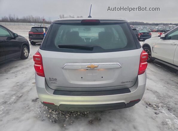 2GNFLEEK7G6265337 2016 CHEVROLET EQUINOX Серебряный Вид сзади