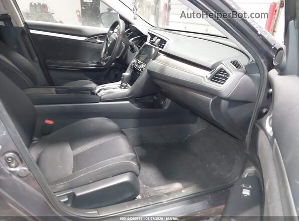2HGFC1F34HH638687 2017 HONDA CIVIC Gray Widok wnętrza z przodu