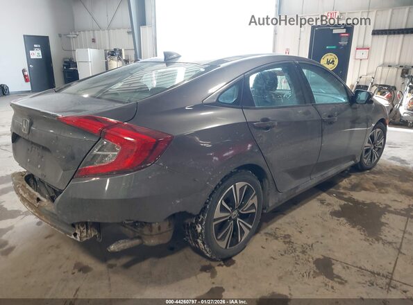 2HGFC1F34HH638687 2017 HONDA CIVIC Gray Tył prawy