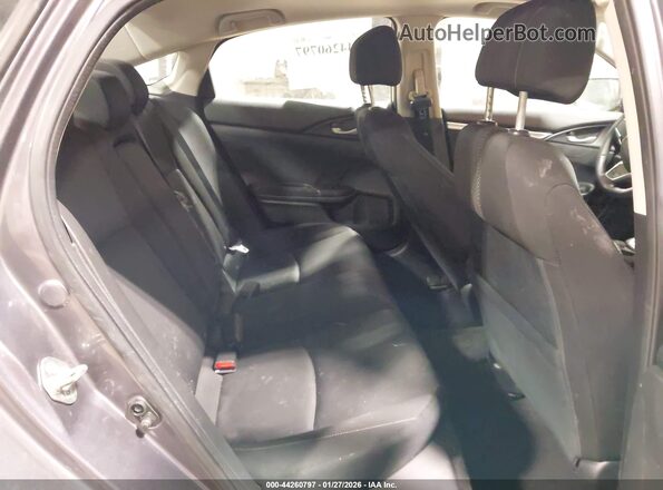 2HGFC1F34HH638687 2017 HONDA CIVIC Gray Widok naklejki z numerem VIN