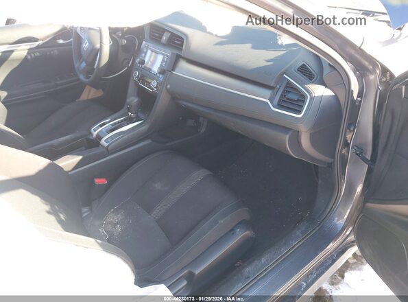 2HGFC2F57HH518048 2017 HONDA CIVIC Gray წინა სალონის ხედი