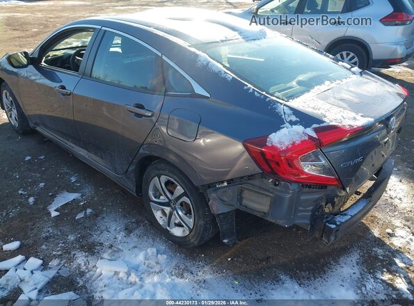 2HGFC2F57HH518048 2017 HONDA CIVIC Gray უკანა მარცხენა