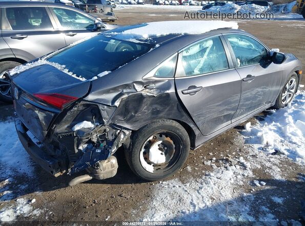2HGFC2F57HH518048 2017 HONDA CIVIC Gray უკანა მარჯვენა