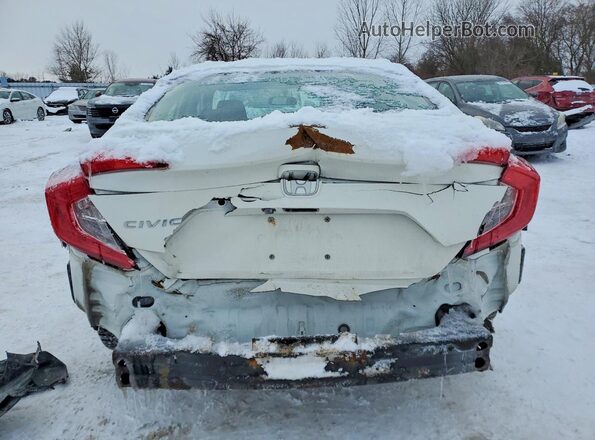 2HGFC2F59JH005258 2018 HONDA CIVIC White Vista trasera