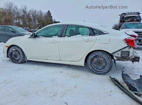 2HGFC2F59JH005258 2018 HONDA CIVIC White Trasero izquierdo