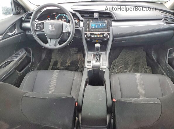 2HGFC2F59JH005258 2018 HONDA CIVIC White Vista del salpicadero