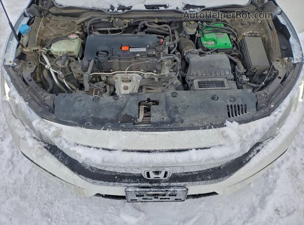 2HGFC2F59JH005258 2018 HONDA CIVIC White Vista interior trasera