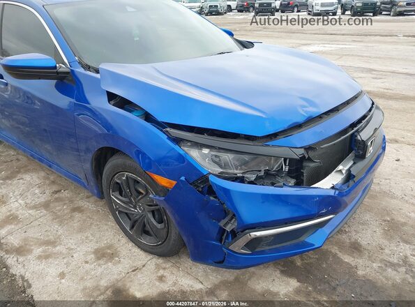 2HGFC2F61MH524740 2021 HONDA CIVIC Blue Vista frontal