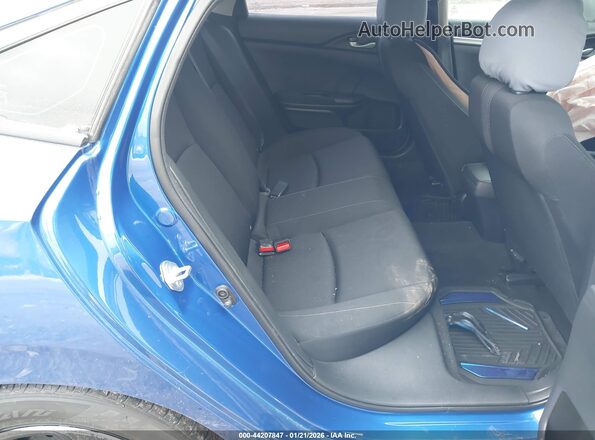 2HGFC2F61MH524740 2021 HONDA CIVIC Blue Vista de la etiqueta del VIN