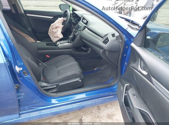 2HGFC2F61MH524740 2021 HONDA CIVIC Blue Vista interior delantera