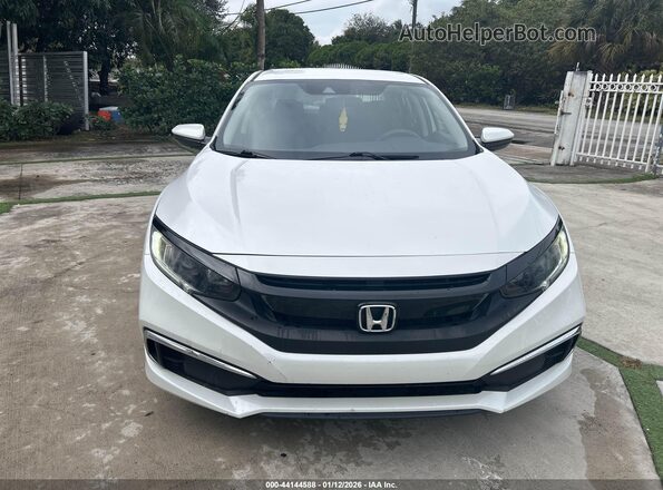 2HGFC2F62LH580944 2020 HONDA CIVIC White Դիմացի տեսք